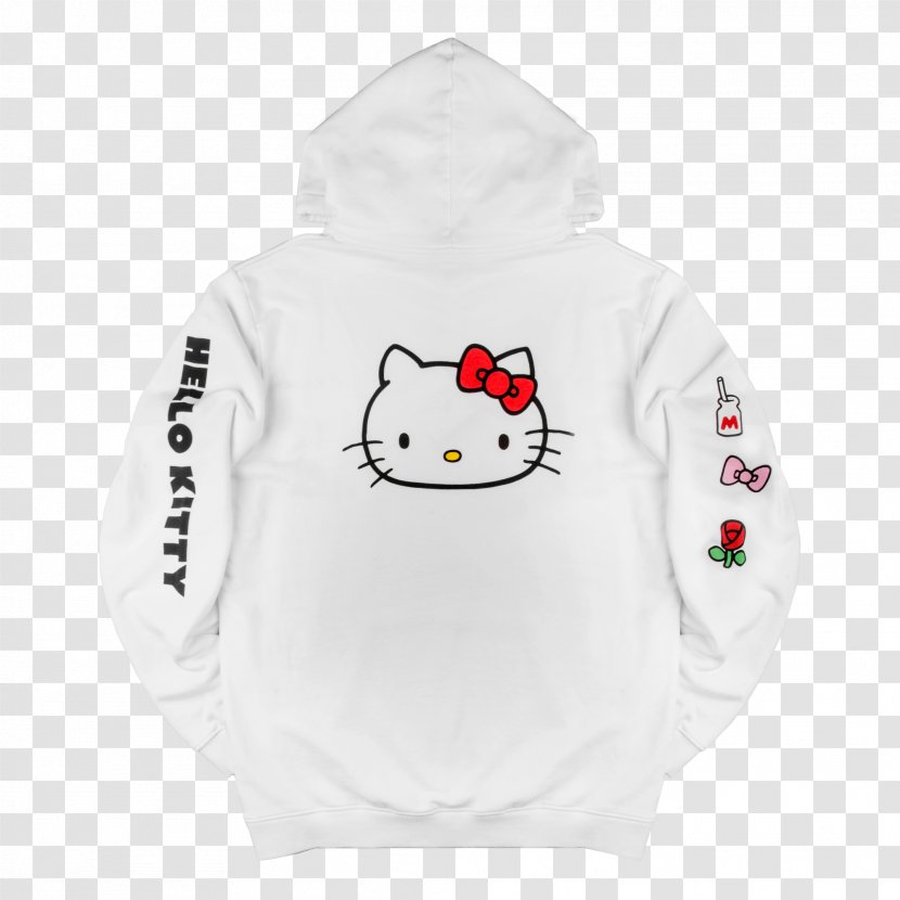 Hello Kitty Hoodie Bluza White - Clothing Transparent PNG