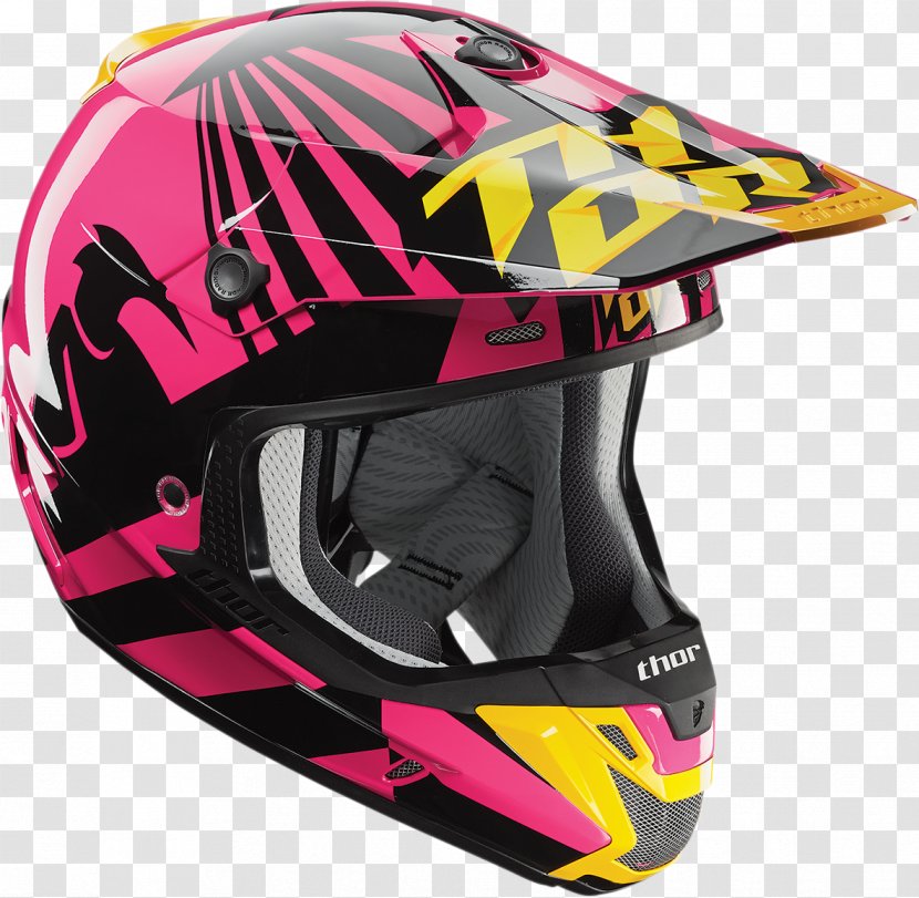 Motorcycle Helmets Thor Motocross - Personal Protective Equipment Transparent PNG