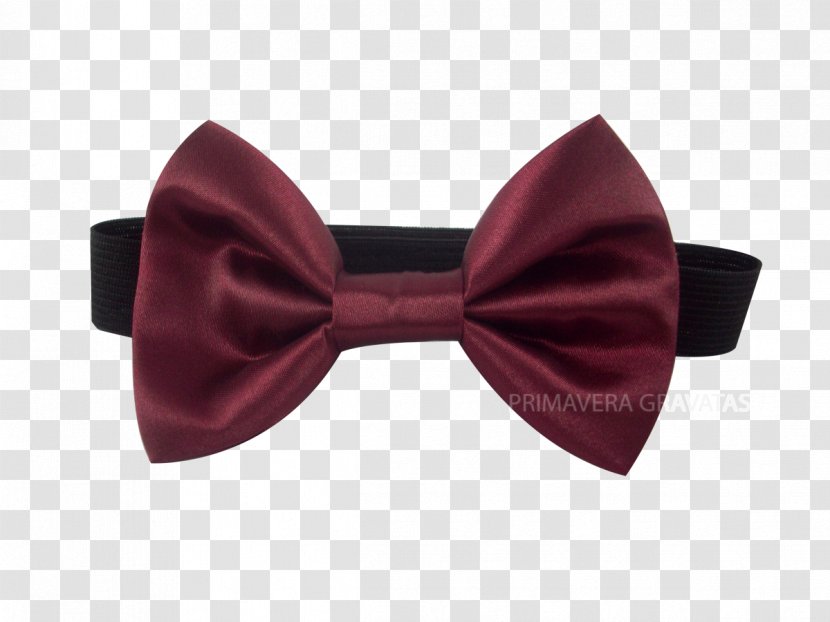Bow Tie Necktie Clothing Accessories Maroon Butterfly - Fashion Accessory - Marsala Transparent PNG