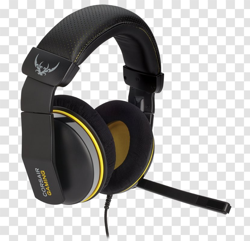 Corsair H1500 Headphones 7.1 Surround Sound Components Audio - 71 - Game Headset Transparent PNG