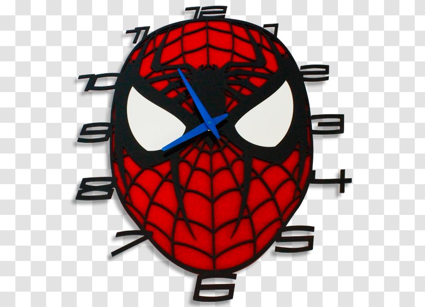 The Amazing Spider-Man Clock Laser Cutting Room - Poly - Spider-man Transparent PNG