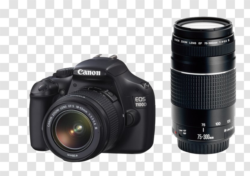 Canon EOS 1100D 600D 300D EF-S Lens Mount 18–55mm - Teleconverter - Camera Transparent PNG