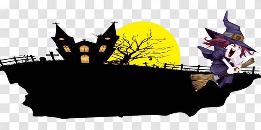 Halloween Computer File - Jackolantern - Haunted House Transparent PNG