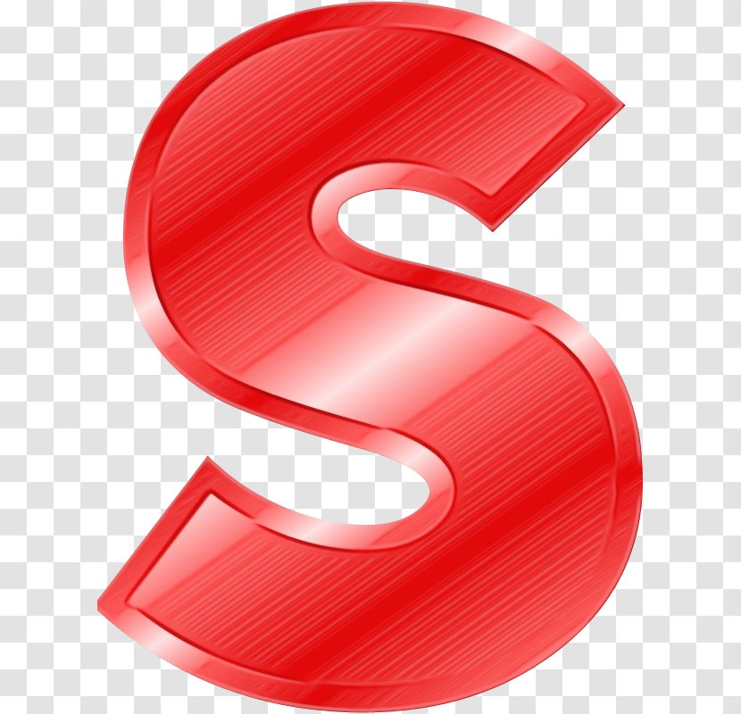 Red Number Font Symbol Material Property - Logo Transparent PNG