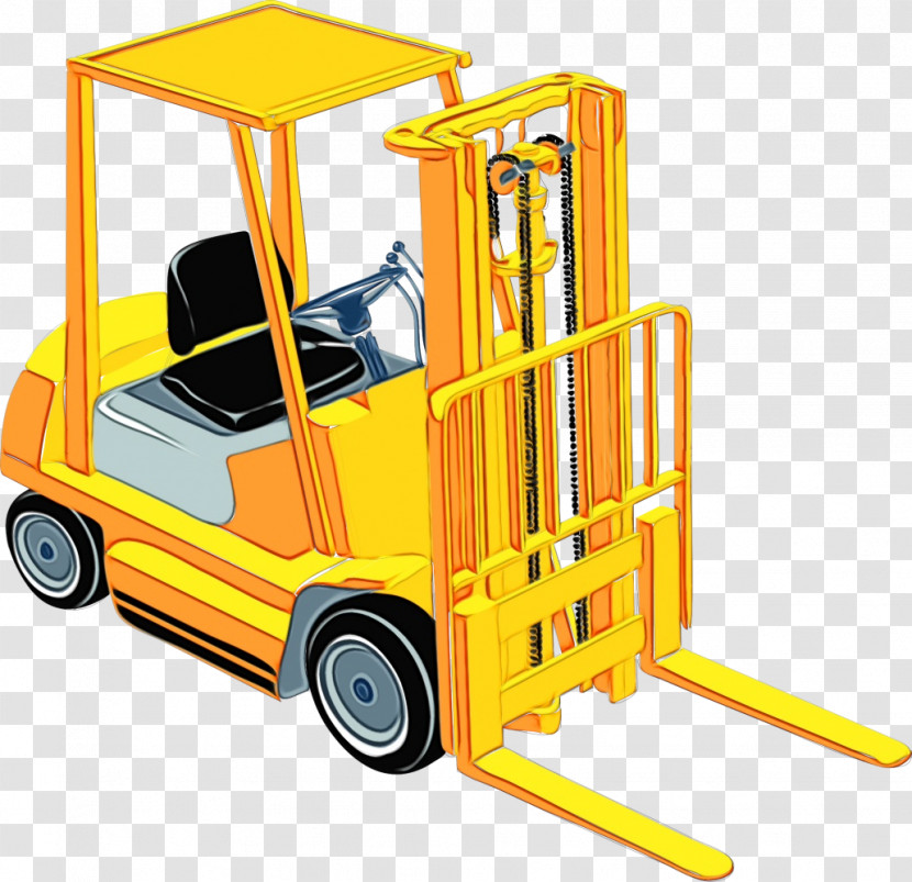 Forklift Truck Pallet Jack Heavy Equipment Pallet Transparent PNG