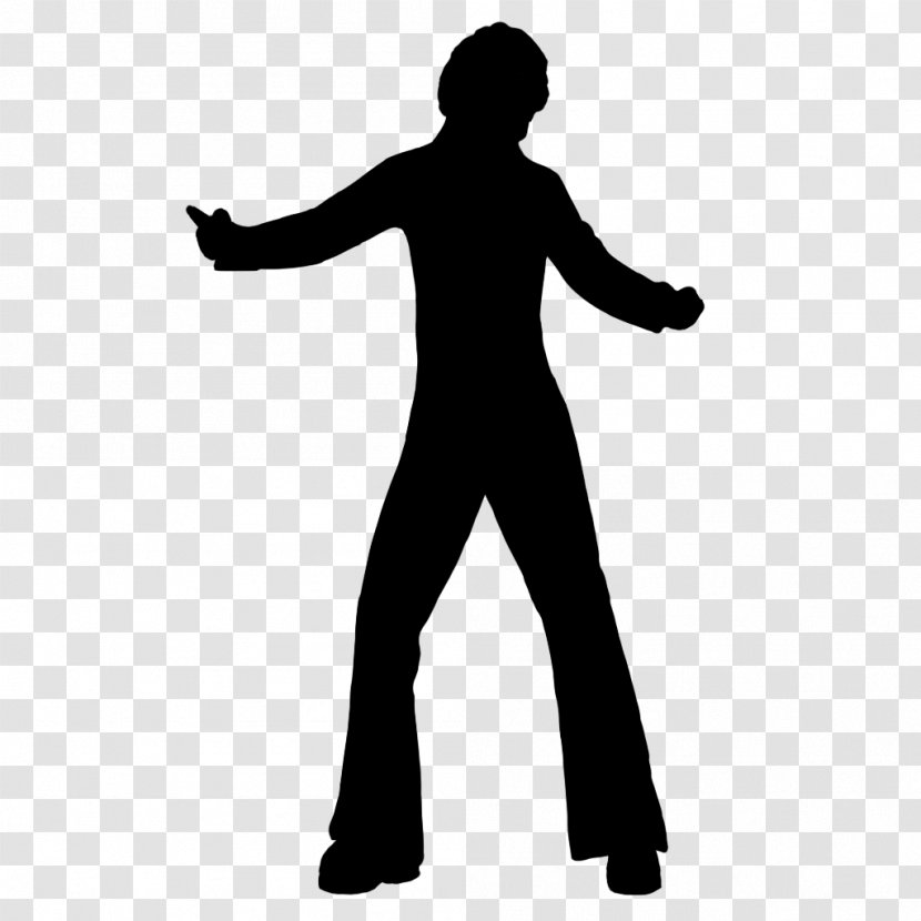 Silhouette Drawing Night Fever - Hand Transparent PNG