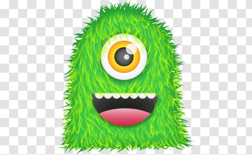Clip Art - Organism - Green Monster Icon Transparent PNG