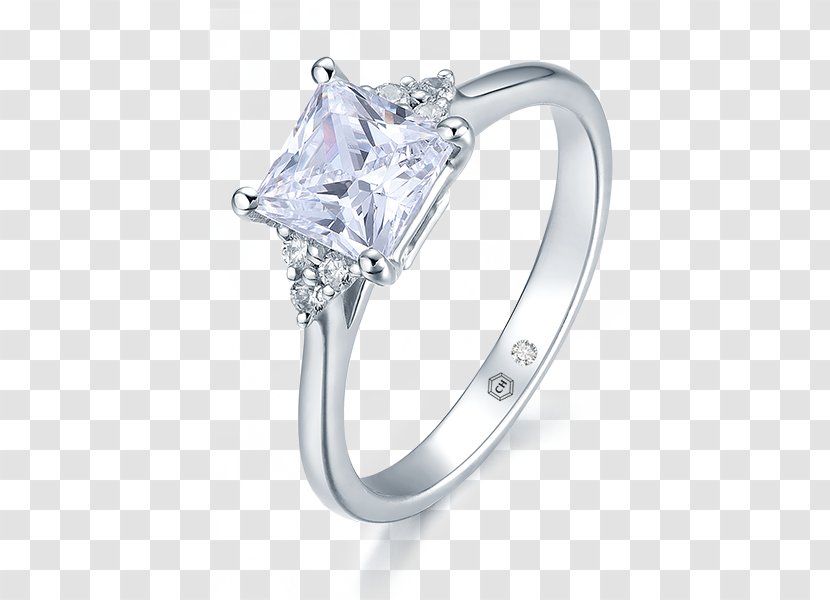 Engagement Ring Wedding Diamond Solitaire - Polished Raw Transparent PNG