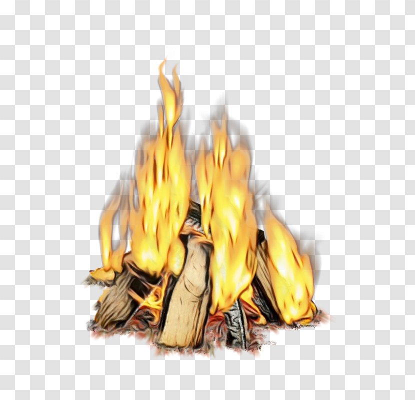 Campfire Cartoon - Stove - Heat Fireplace Mantel Transparent PNG