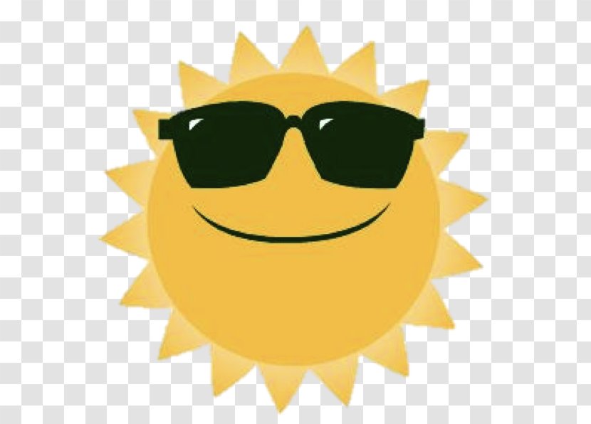 Smiley Sunlight Clip Art - Royaltyfree - Happy Sunshine Transparent PNG