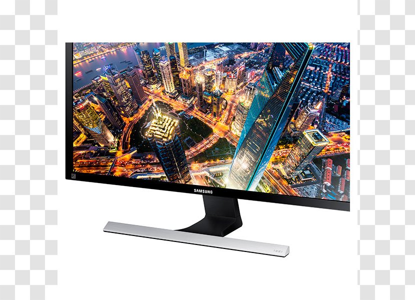 Samsung U-E590D 4K Resolution LED-backlit LCD Ultra-high-definition Television Computer Monitors Transparent PNG