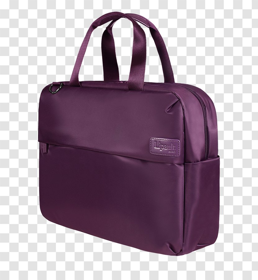 Briefcase Handbag Leather Hand Luggage - Baggage - American Tourister Purple Transparent PNG