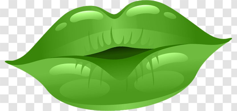 Leaf Clip Art - Plant - Cartoon Lips Transparent PNG