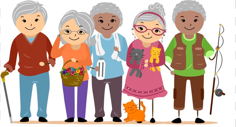 United States National Senior Citizens Day Old Age Clip Art - Play - Orlando Cliparts Transparent PNG