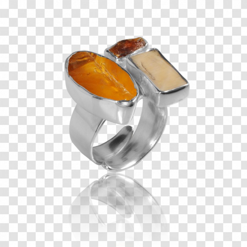 Amber Body Jewellery - Jewelry - Orange Ring Transparent PNG