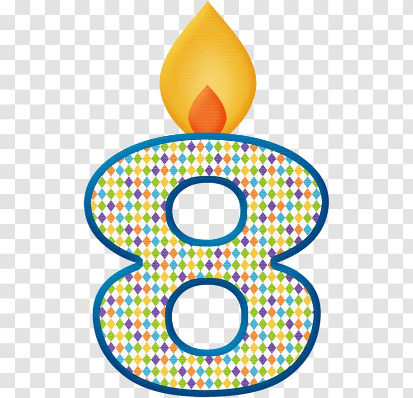 Clip Art Birthday Numerical Digit Number Candle - Party - Cricut Cards Transparent PNG