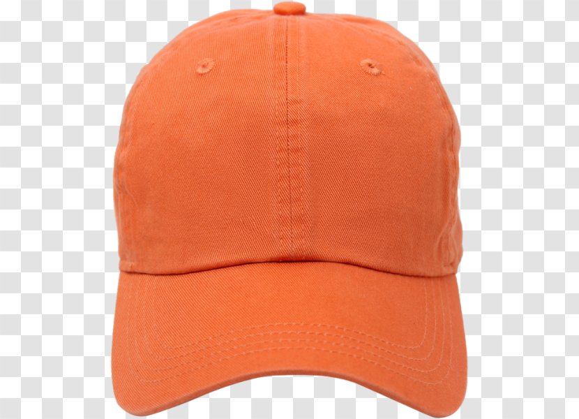 Baseball Cap Hat Color Curve - Orange Transparent PNG