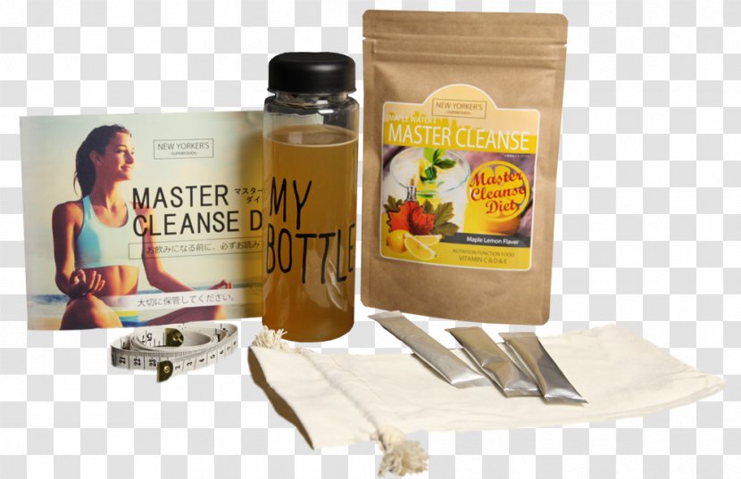 Master Cleanse Dieting 痩身 Food Detoxification - MCD Transparent PNG