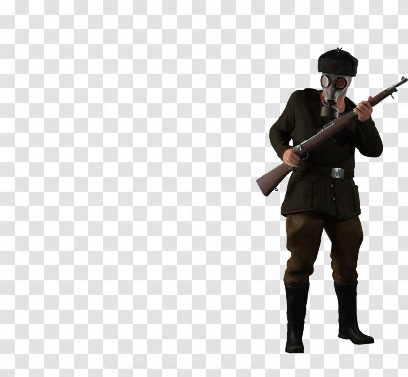 Second World War Soldier Raid: II Infantry Russia - Frame Transparent PNG