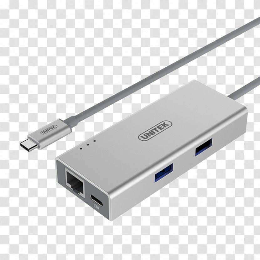 Adapter Ethernet Hub MacBook HDMI USB - Hardware - Macbook Transparent PNG