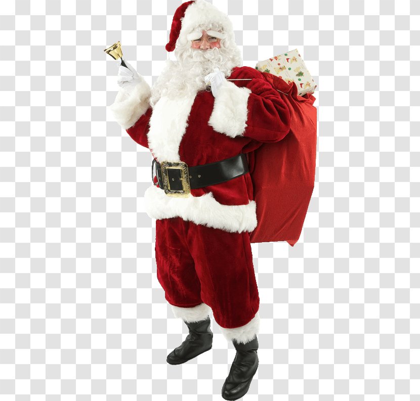 Santa Claus Costume - Fur Clothing Transparent PNG