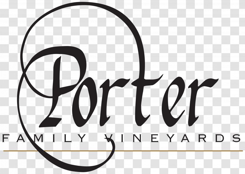Porter Family Vineyards Wine Common Grape Vine Napa Coombsville - Brand Image Transparent PNG