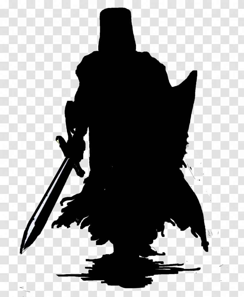 Clip Art Malang Silhouette Black - Existence - Knight Transparent PNG