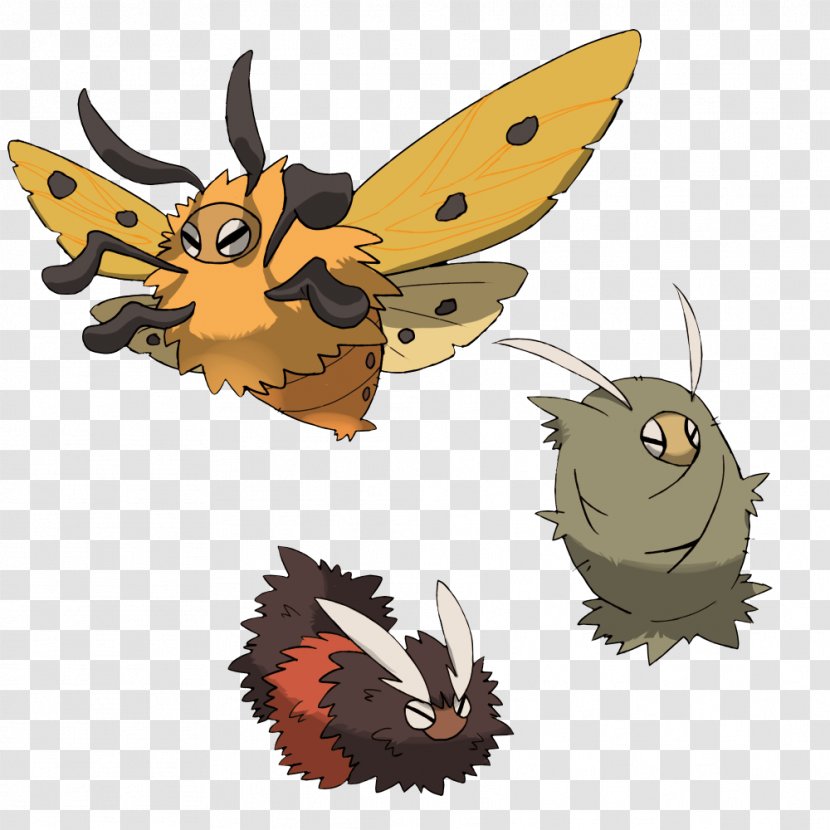 Butterfly Insect Luna Moth Pokémon - Tiger Family Transparent PNG