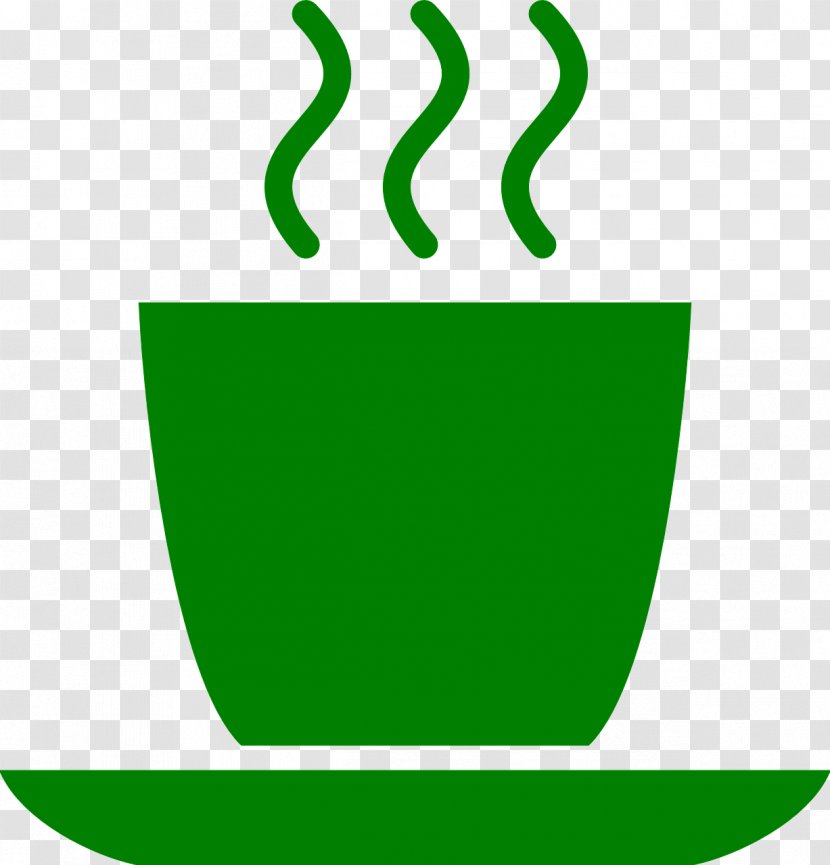 Green Coffee Tea Cafe Cup Transparent PNG
