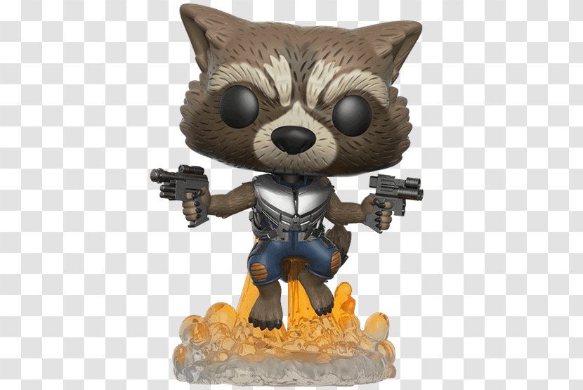 Rocket Raccoon Star-Lord Groot Gamora Funko - Starlord Transparent PNG