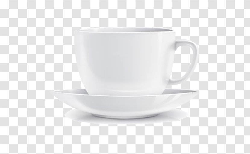 White Coffee Cup Transparent PNG