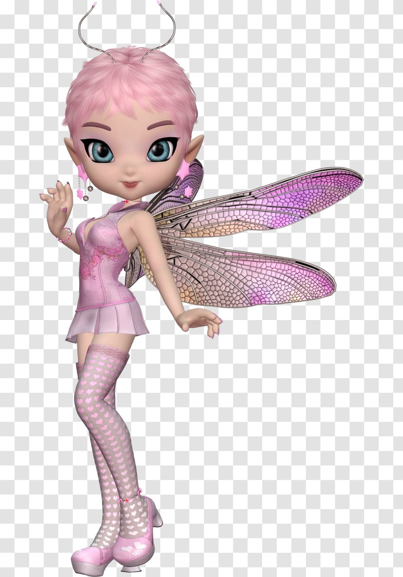 Fairy Tale Elf Digital Art Clip - Doll Transparent PNG