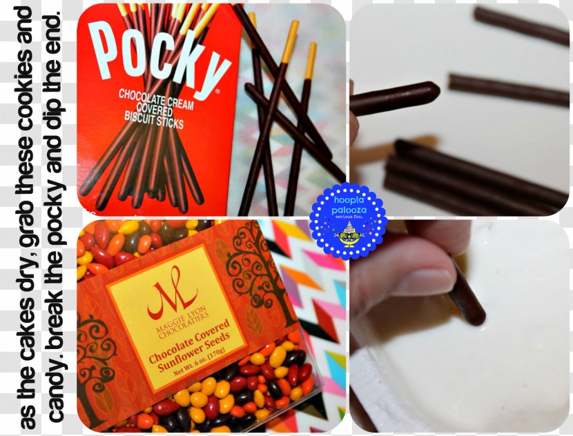 Pocky Biscuits Cookies And Cream Pretzel Birthday Cake - Cost Plus World Market Transparent PNG