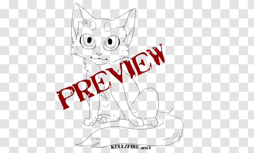 Whiskers Domestic Short-haired Cat Clip Art Line - Tree Transparent PNG