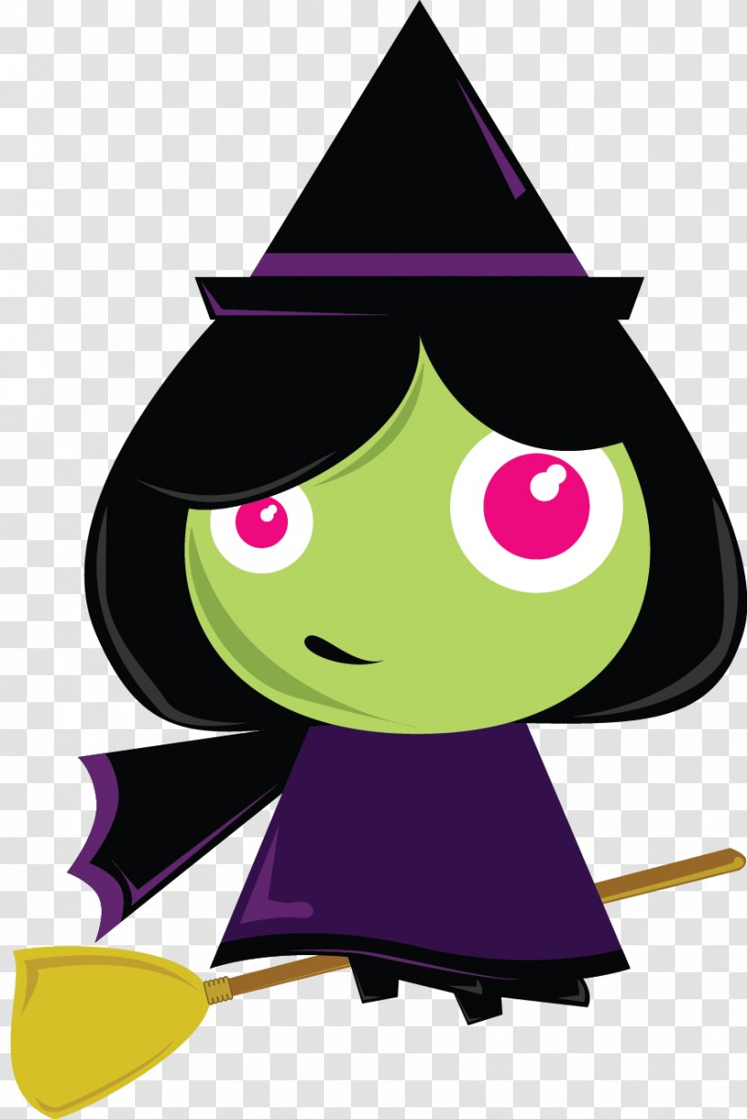 Halloween Witchcraft Cartoon Clip Art - Ghost - Witch Cliparts Transparent PNG