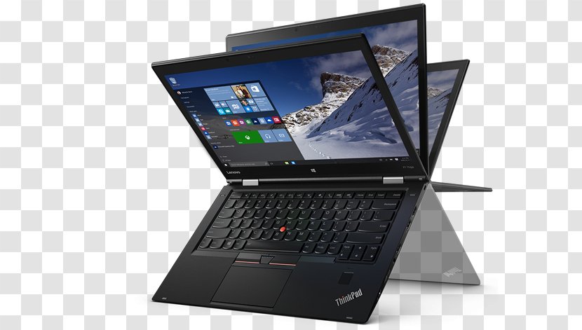 ThinkPad X Series X1 Carbon Laptop Lenovo Yoga - Computer Transparent PNG