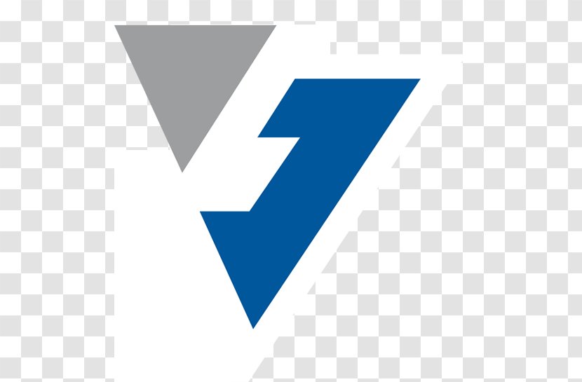 Logo Line Angle Brand - Blue Transparent PNG