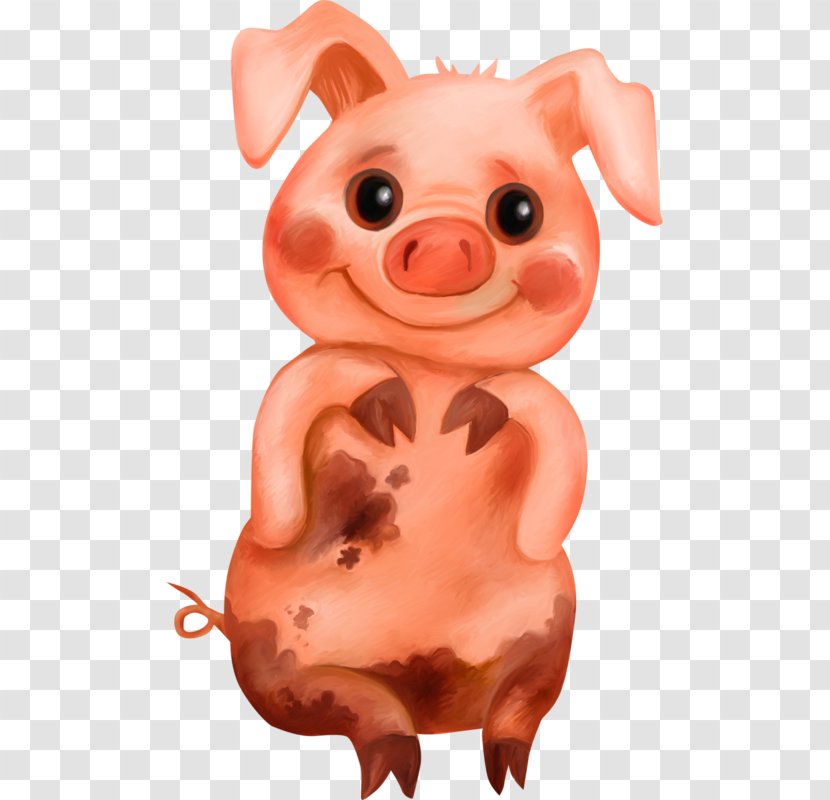 Pig Clip Art - Mammal Transparent PNG