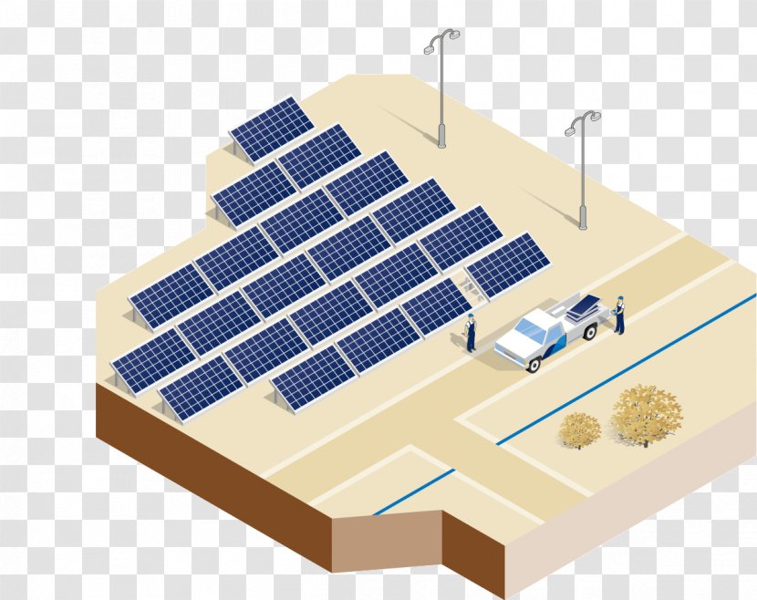 Energy Photovoltaics Photovoltaic Power Station Solar - Plants Transparent PNG