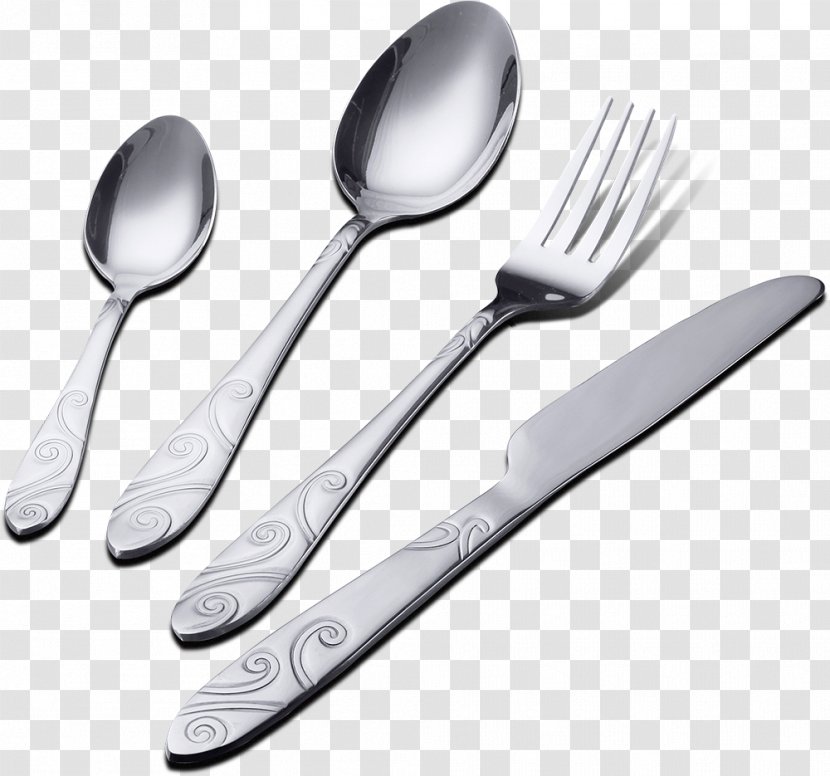 Spoon Cookware Fork Tableware Cooking - Hot Plate Transparent PNG