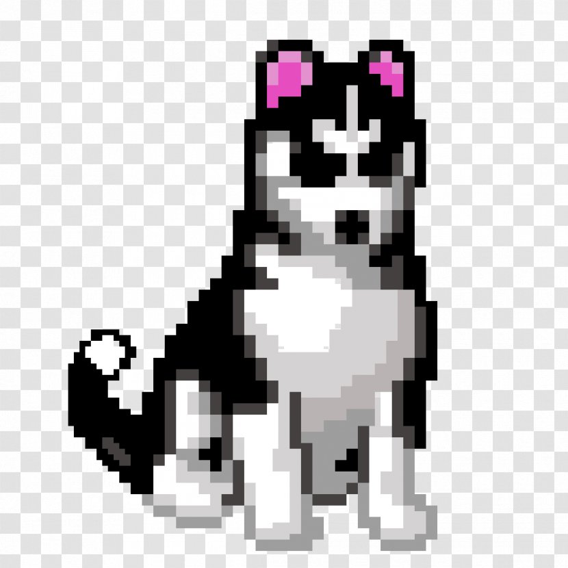 Siberian Husky Pixel Art Drawing Pixelation - Symbol Transparent PNG