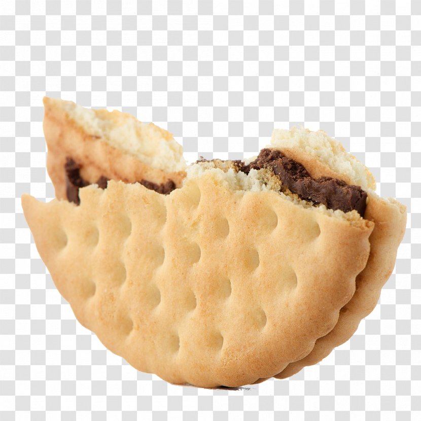 Custard Cream Scone BLT Open Sandwich Biscuit - Mince Pie - Half A Transparent PNG