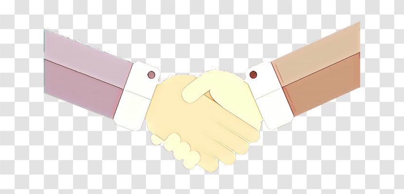 Handshake - Cartoon - Hand Transparent PNG