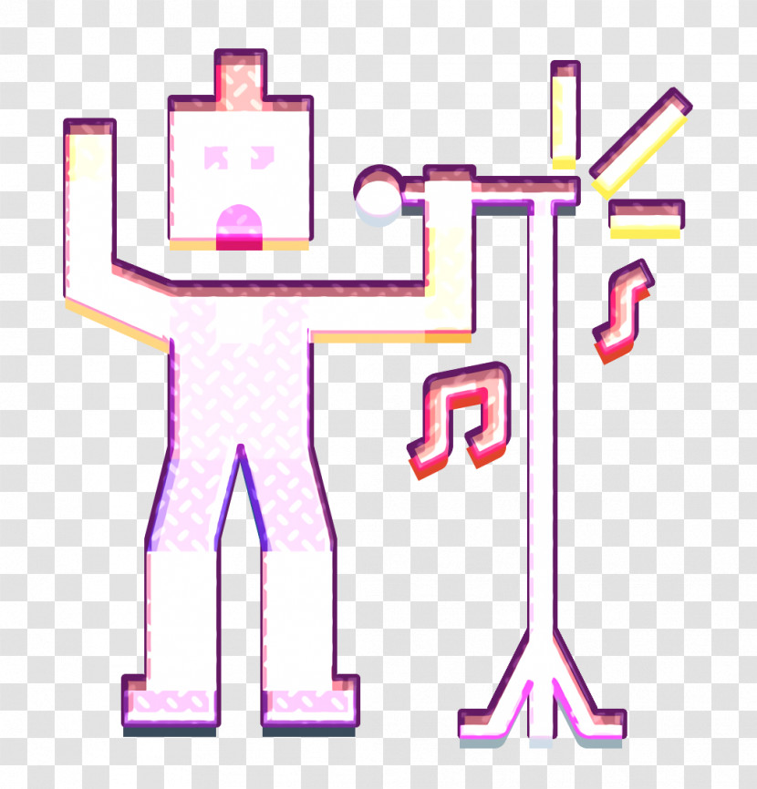 Music Icon Singer Icon Punk Rock Icon Transparent PNG