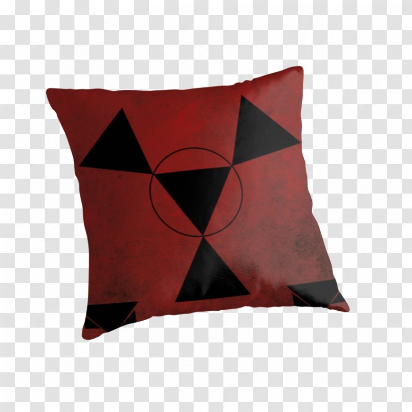 Throw Pillows Cushion - Red - Pillow Transparent PNG