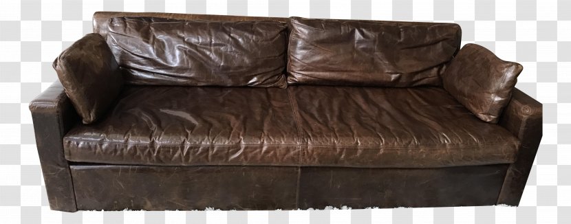 Couch Parchment Faux Leather (D8568) Chair Living Room Furniture - Loveseat Transparent PNG