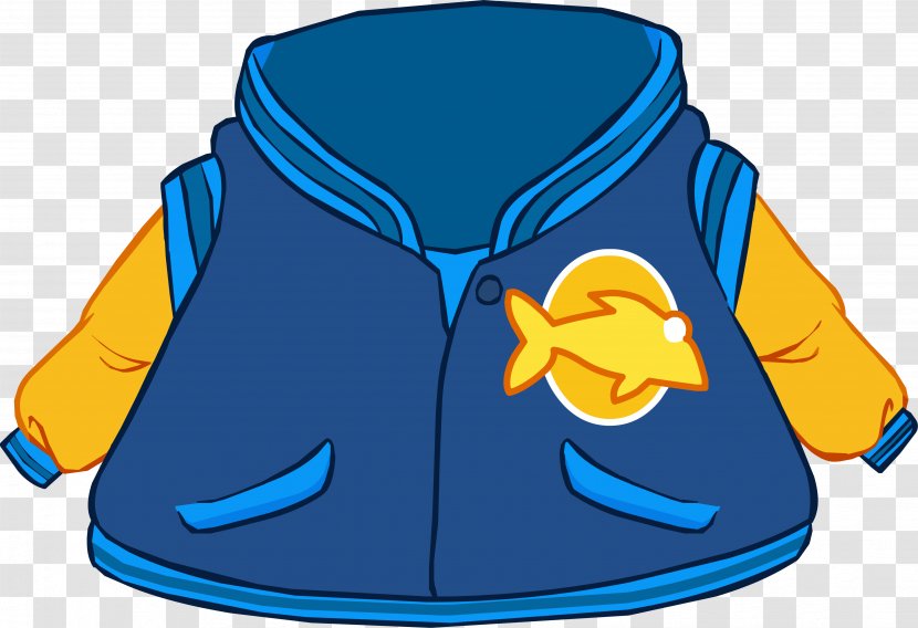 Hoodie Club Penguin Island Jacket Coat - Fictional Character Transparent PNG