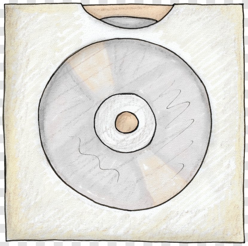 Compact Disc DVD - Dvd - Hand-painted Cartoon CD Transparent PNG