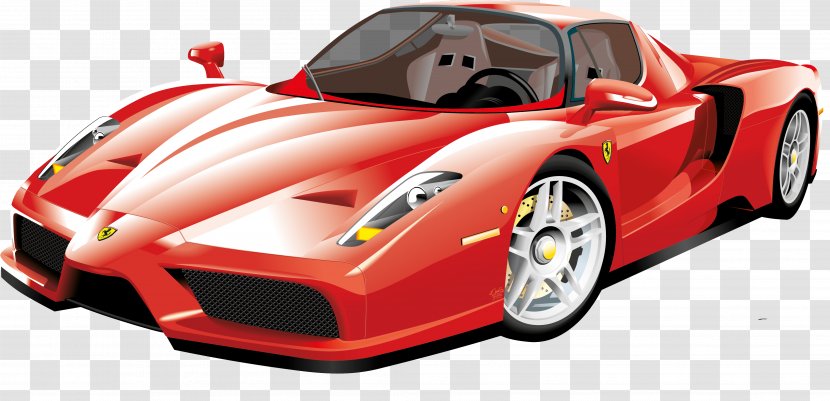 Enzo Ferrari Car LaFerrari 360 Modena - Supercar Transparent PNG