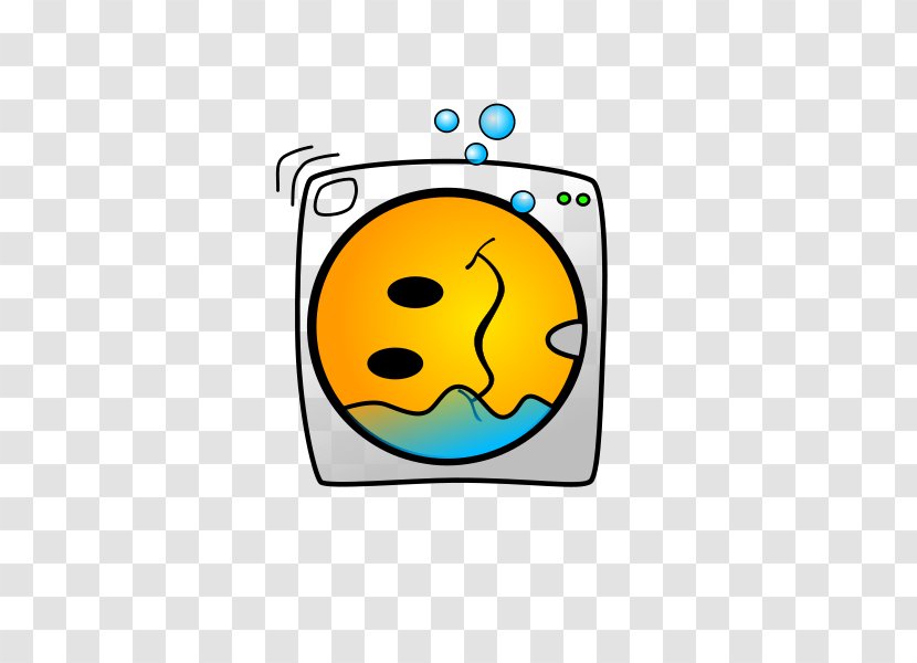 Washing Machine Smiley Laundry Symbol Clip Art - Ironing - Picture Transparent PNG